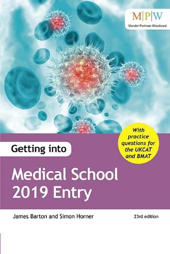 Stock image for Getting into Medical School 2019 Entry for sale by WorldofBooks