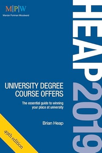 9781911067887: HEAP 2019: University Degree Course Offers