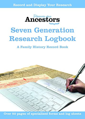 Stock image for Seven Generation Research Logbook - A Family History Record Book for sale by WorldofBooks