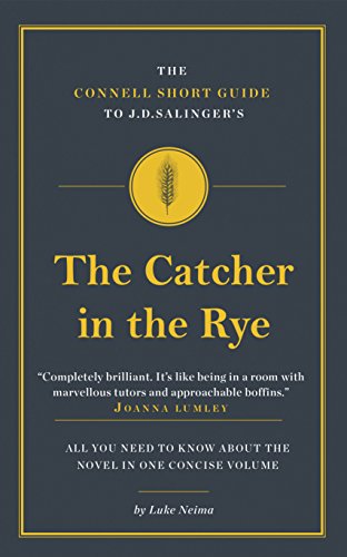 Stock image for The Connell Short Guide to JD Salinger's The Catcher in the Rye for sale by PBShop.store US