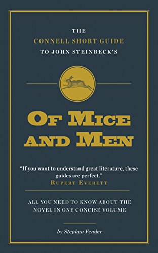 Stock image for The Connell Short Guide to John Steinbeck's Of Mice and Men for sale by PBShop.store US