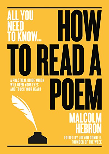 Beispielbild fr All You Need To Know  How to Read a Poem zum Verkauf von WorldofBooks