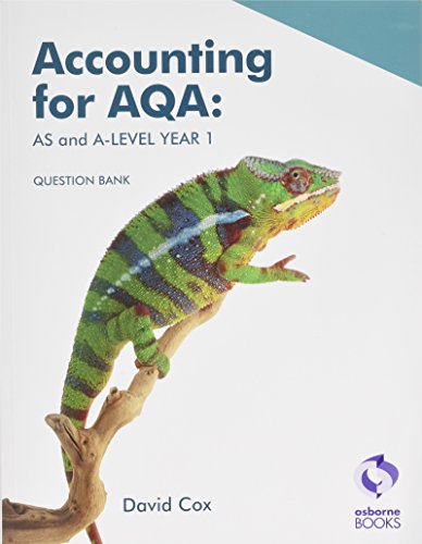 Stock image for Accounting for AQA: AS and A Level Question Bank for sale by WorldofBooks