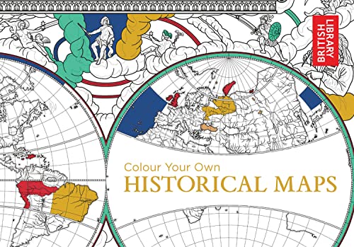 Beispielbild fr Colour Your Own Historical Maps zum Verkauf von HPB-Blue