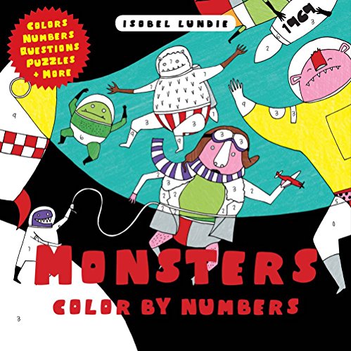 Imagen de archivo de Monsters Color by Numbers a la venta por BooksRun