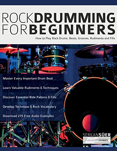 Stock image for Rock Drumming for Beginners: How to Play Rock Drums for Beginners. Beats, Grooves and Rudiments for sale by Half Price Books Inc.