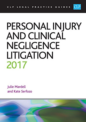 Beispielbild fr Personal Injury and Clinical Negligence Litigation 2017 (CLP Legal Practice Guides) zum Verkauf von WorldofBooks