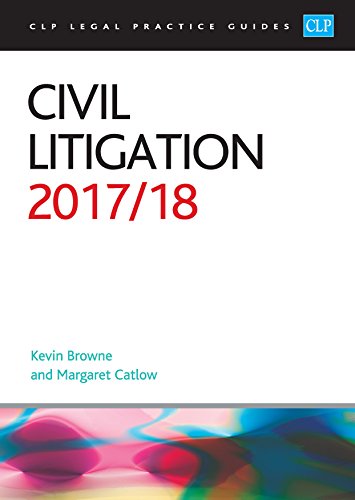 Imagen de archivo de Civil Litigation 2017/2018 (CLP Legal Practice Guides) a la venta por AwesomeBooks