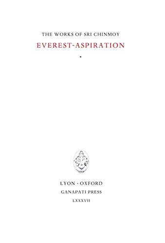 Imagen de archivo de Everest-Aspiration (Works of Sri Chinmoy (Pocket Ed.)) a la venta por Lucky's Textbooks