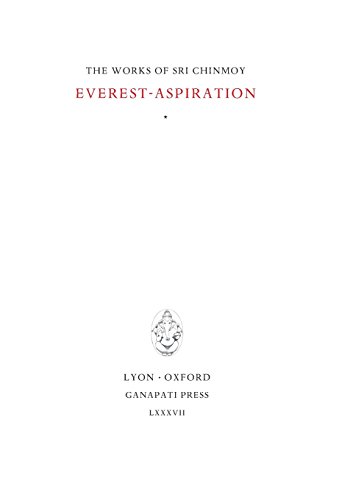 Stock image for Everest-Aspiration (Works of Sri Chinmoy (Pocket Ed.)) for sale by Lucky's Textbooks