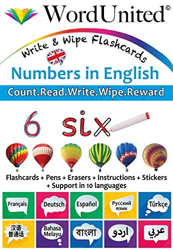 Beispielbild fr Numbers in English: Write & Wipe Flashcards zum Verkauf von AwesomeBooks