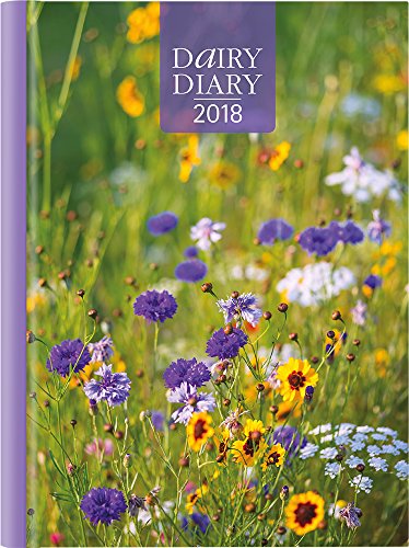 Stock image for Dairy Diary 2018: A5 Week-to-View Diary with Recipes, Pocket and Stickers 2018 for sale by AwesomeBooks