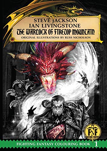 9781911390039: Official Fighting Fantasy Colouring Book 1: The Warlock of Firetop Mountain
