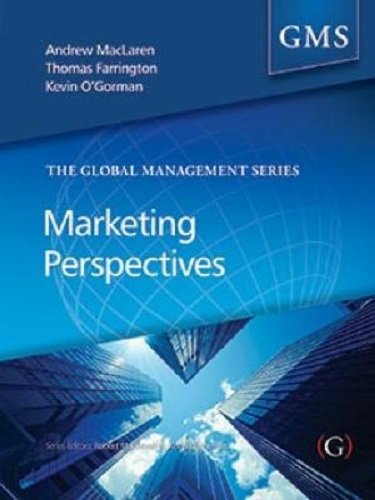 Imagen de archivo de Marketing Perspectives (Global Management) a la venta por Zubal-Books, Since 1961