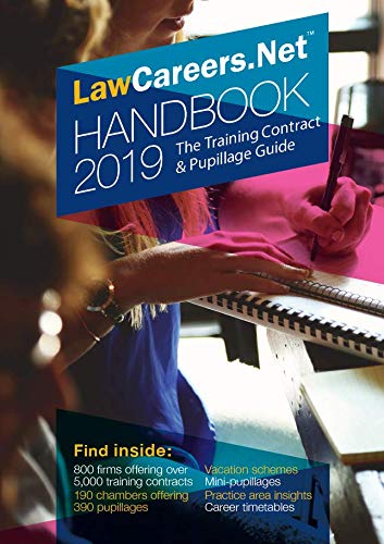 Imagen de archivo de The LawCareers.Net Handbook 2019 a la venta por WorldofBooks
