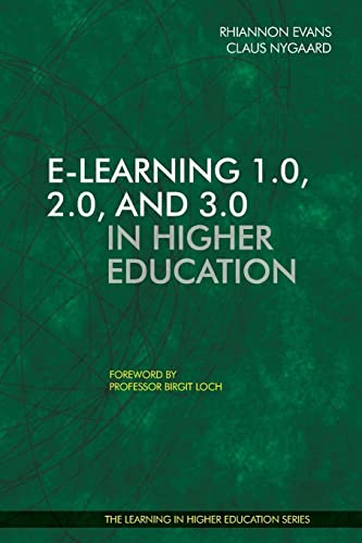 Beispielbild fr E-learning 1.0, 2.0, and 3.0 in Higher Education (Learning in Higher Education) zum Verkauf von Buchpark