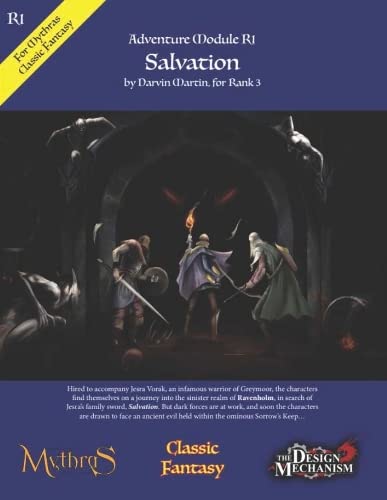Beispielbild fr Salvation: Classic Fantasy Adventure Modure R1 zum Verkauf von Books From California