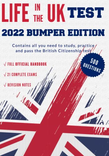 Imagen de archivo de Life in the UK Test 2022 - Bumper edition. Full course + 21 tests: Complete Official Course + over 500 questions and answers a la venta por WorldofBooks
