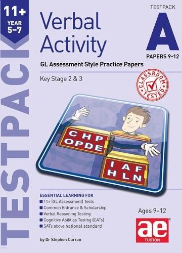 Beispielbild fr 11+ Verbal Activity Year 5-7 Testpack A Papers 9-12: GL Assessment Style Practice Papers zum Verkauf von AwesomeBooks