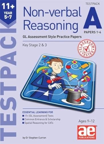 Beispielbild fr 11+ Non-verbal Reasoning Year 5-7 Testpack A Papers 1-4: GL Assessment Style Practice Papers zum Verkauf von WorldofBooks
