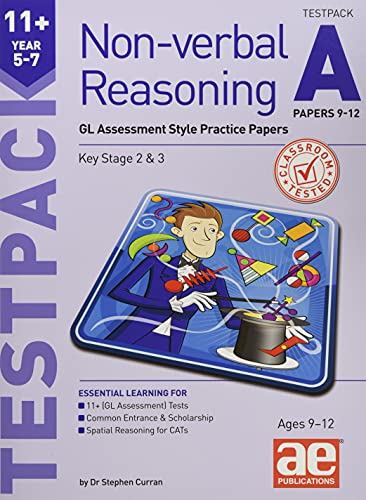 Imagen de archivo de 11+ Non-Verbal Reasoning Year 5-7 Testpack A Papers 9-12 a la venta por Blackwell's