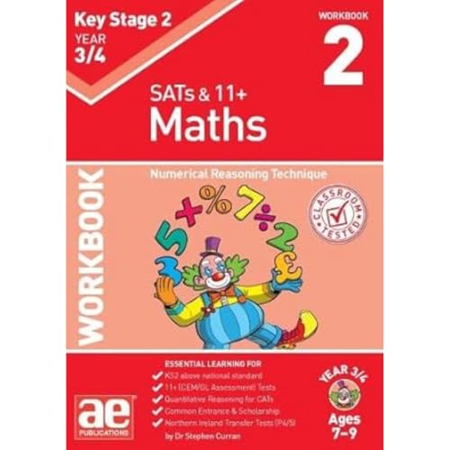 Stock image for KS2 Maths Year 3/4 Workbook 2: Numerical Reasoning Technique for sale by Chiron Media