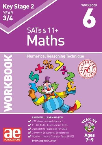 Imagen de archivo de KS2 Maths Year 3/4 Workbook 6: Numerical Reasoning Technique a la venta por Chiron Media