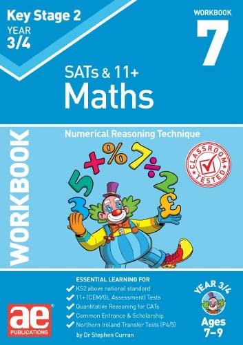 Stock image for KS2 Maths Year 3/4 Workbook 7: Numerical Reasoning Technique for sale by Chiron Media