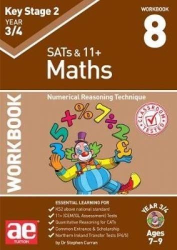 Stock image for KS2 Maths Year 3/4 Workbook 8: Numerical Reasoning Technique for sale by AwesomeBooks