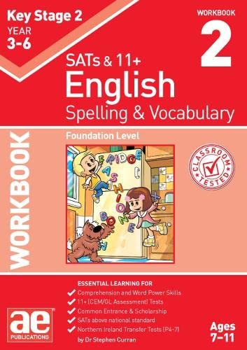 9781911553380: KS2 Spelling & Vocabulary Workbook 2: Foundation Level