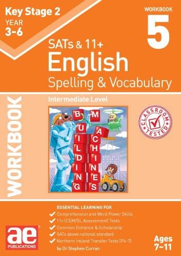 Stock image for KS2 Spelling &amp; Vocabulary Workbook 5 for sale by Blackwell's