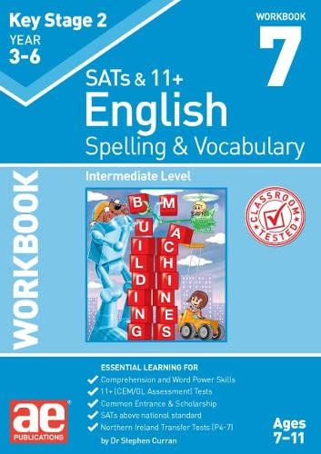 Stock image for KS2 Spelling &amp; Vocabulary Workbook 7 for sale by Blackwell's