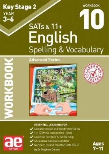 Beispielbild fr KS2 Spelling & Vocabulary Workbook 10: Advanced Level zum Verkauf von WorldofBooks