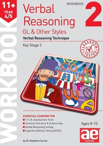 Stock image for 11+ Verbal Reasoning Year 4/5 GL &amp; Other Styles Workbook 2 for sale by Blackwell's