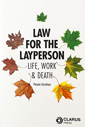 Beispielbild fr Law for the Layperson: Life, Work & Death zum Verkauf von WorldofBooks