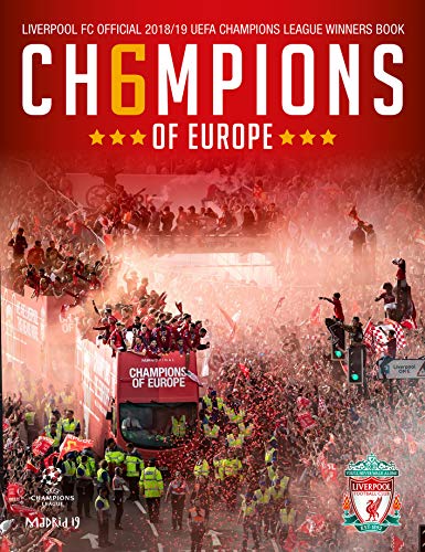 Stock image for LIVERPOOL FC: CH6MPIONS OF EUROPE: Official Winners Book for sale by WorldofBooks