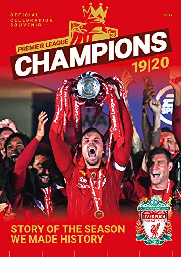 Imagen de archivo de Liverpool FC Champions: Premier League Winners 2019/20: Story Of The Season We Made History - Magazine a la venta por WorldofBooks