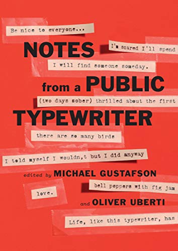 9781911617754: Notes from a Public Typewriter