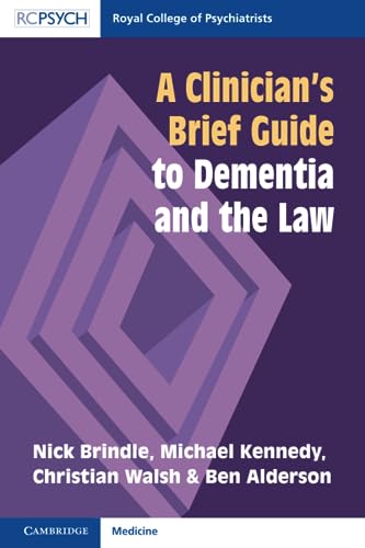 Stock image for A Clinician's Brief Guide to Dementia and the Law for sale by PBShop.store US