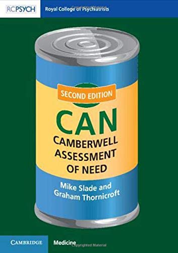 Beispielbild fr Camberwell Assessment of Need (CAN) zum Verkauf von AMM Books