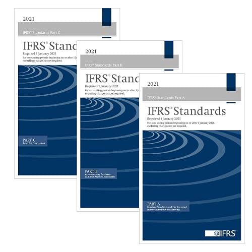 Beispielbild fr IFRS Standards?Required 1 January 2021 (Blue Book). 3 volumes zum Verkauf von MusicMagpie