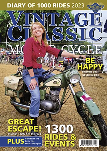 Stock image for Vintage & Classic Motorcycle: Diary of 1000 Rides 2023 (Paperback) for sale by Grand Eagle Retail