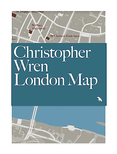 Imagen de archivo de Christopher Wren London Map : Guide to Wren's London Churches and Buildings a la venta por GreatBookPrices