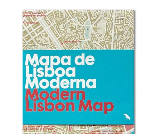 Stock image for Modern Lisbon Map / Mapa de Lisboa Moderna: Guide to Modern Architecture in Lisbon (Blue Crow Media Architecture Maps) for sale by Books From California
