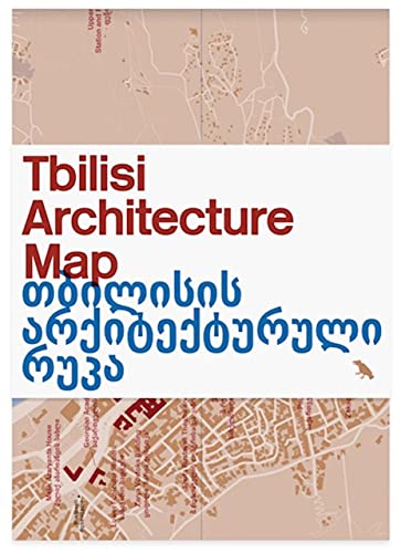 Stock image for Tbilisi Architecture Map (English and Georgian Edition) for sale by Books From California
