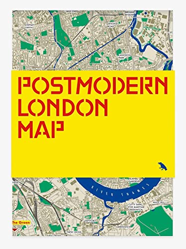Imagen de archivo de Postmodern London Map: Guide to Postmodernist Architecture in London (Blue Crow Media Architecture Maps) a la venta por HPB-Emerald