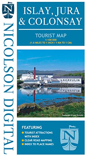 Imagen de archivo de Islay, Jura & Colonsay Tourist Map a la venta por WorldofBooks