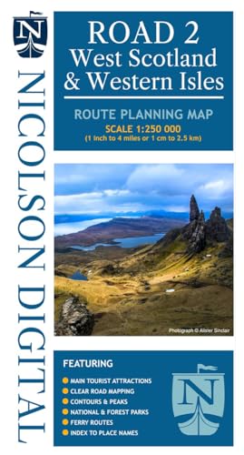 Stock image for Nicolson Road 2, West Scotland & The Western Isles for sale by Revaluation Books