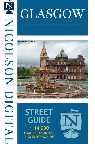 Beispielbild fr Nicolson Glasgow Street Guide (Card Cover) zum Verkauf von THE SAINT BOOKSTORE