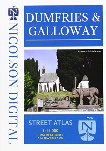 Imagen de archivo de Nicolson Street Atlas Dumfries and Galloway a la venta por PBShop.store US